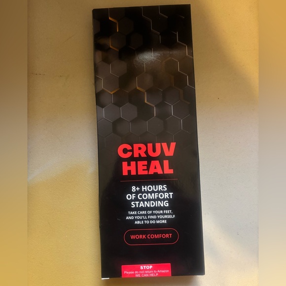Cruv heal shoe insoles, new, medium - Picture 1 of 4